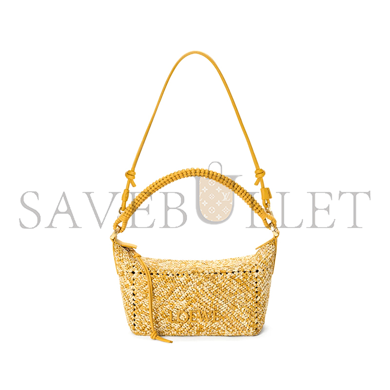 LOEWE CALA MINI BAG IN MELANGE RAFFIA A120HPLX16 (26*13*10cm)